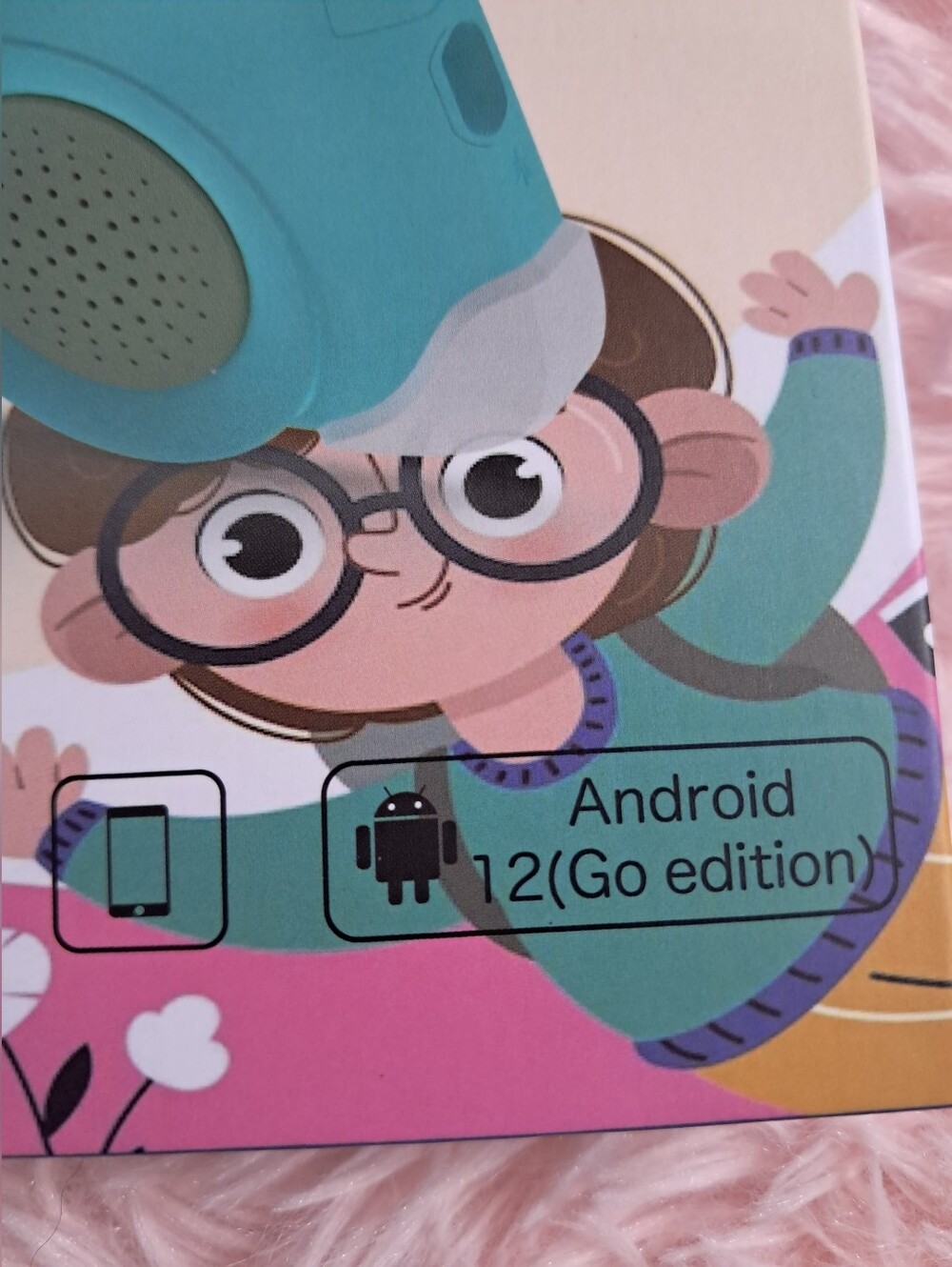 Blue Tablet with Camera - Portable Family Tablet Android 12 Go Edition Brand New - Picture 3 of 8